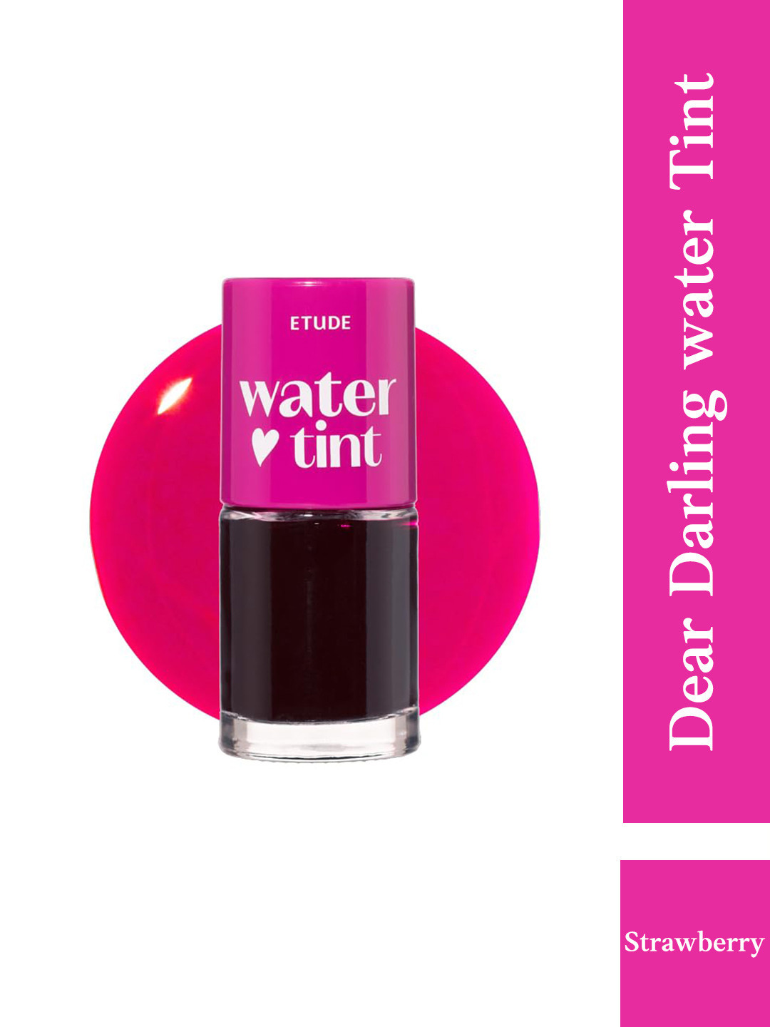 ETUDE Dear Darling Water Gel Lip & Cheek Tint Lipstick 9 g - Strawberry Ade 01