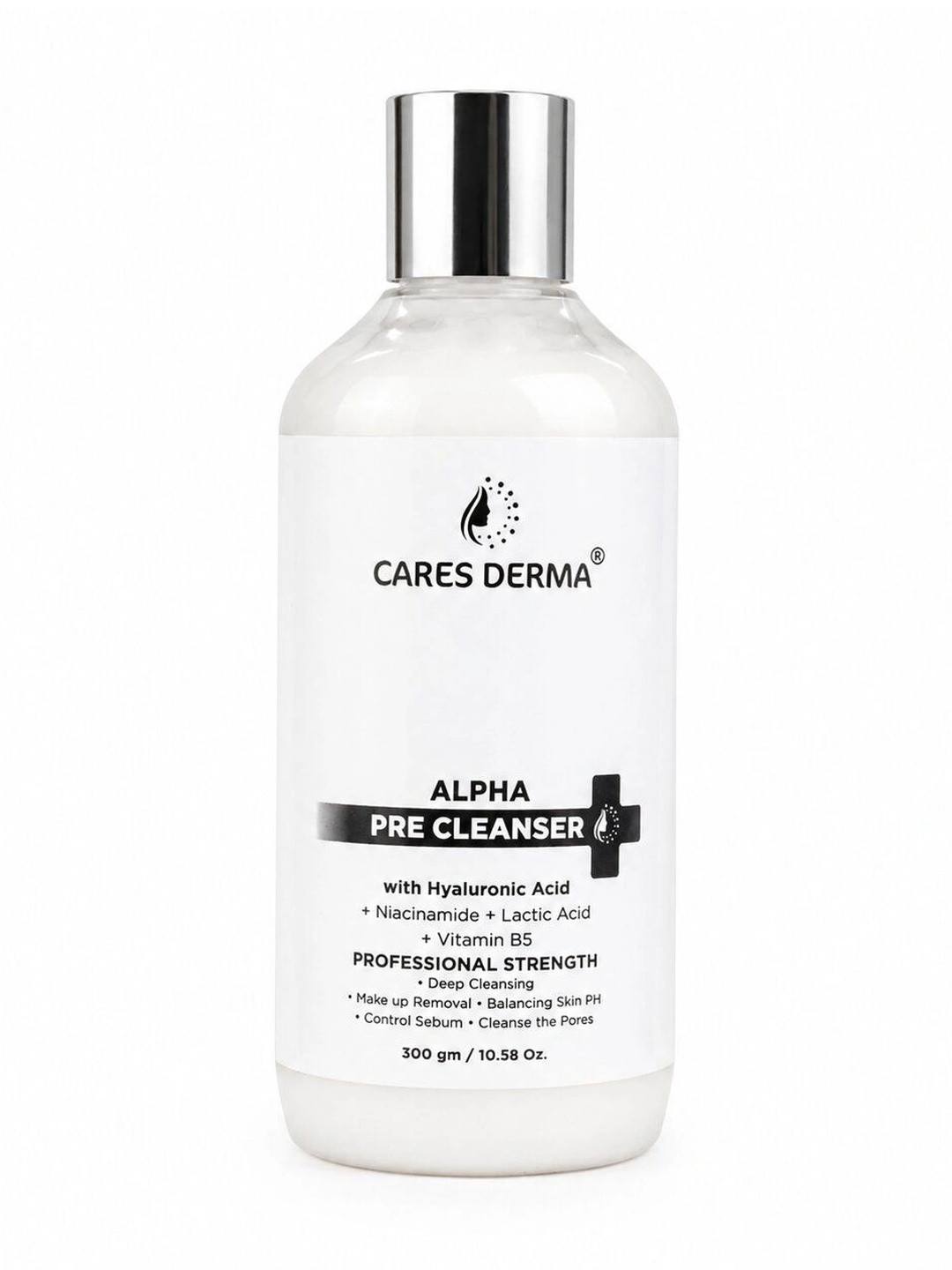CaresDerma Alpha Pre Cleanser - 300 g