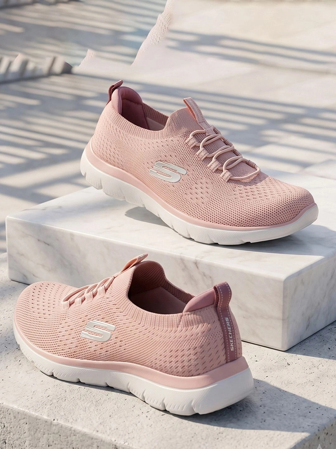 Skechers Women Billion - Over The Top Slip-On Sneakers