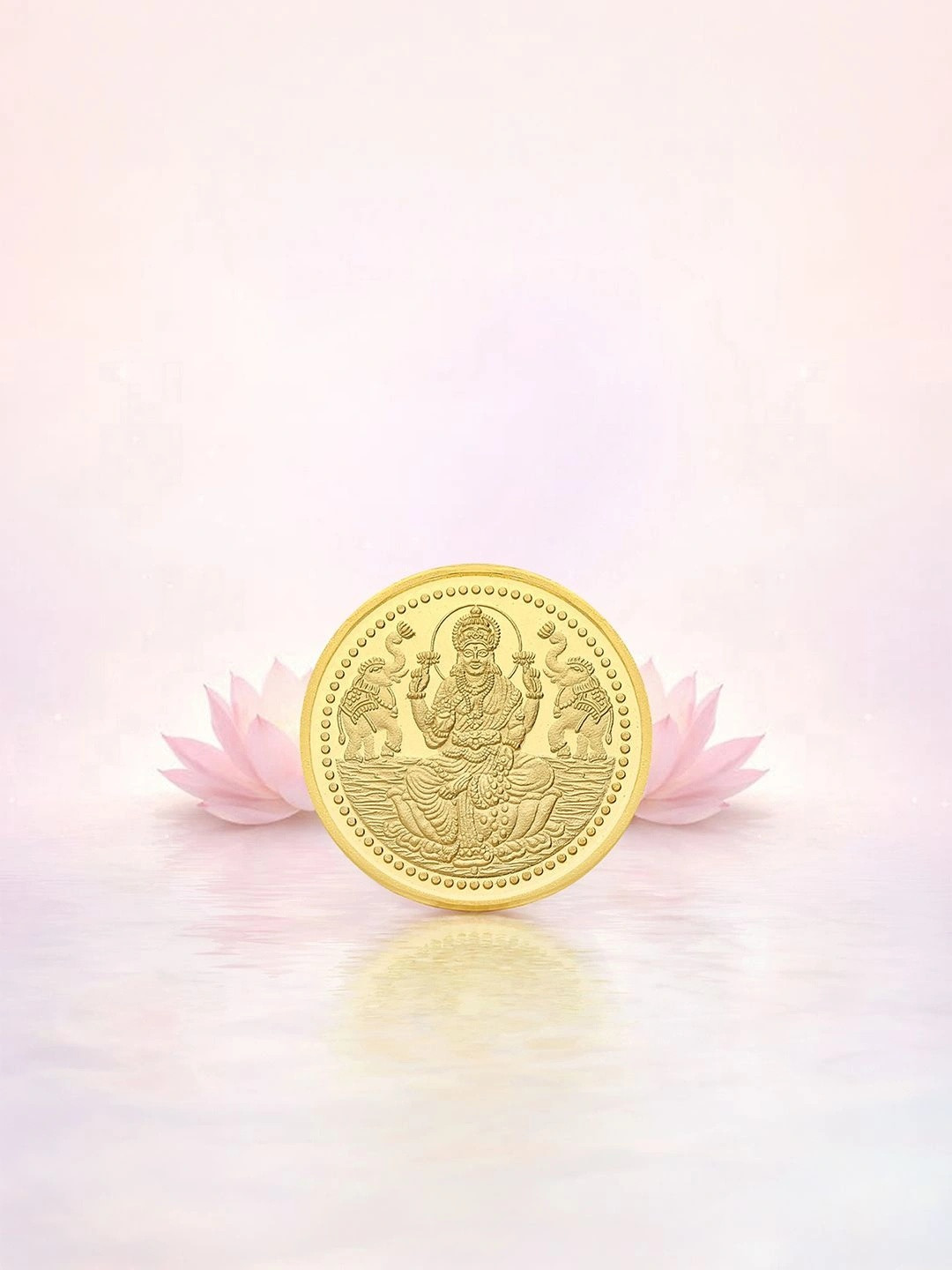 Malabar Gold & Diamonds 24KT 999 Purity Laxmi Gold Coin - 2 g