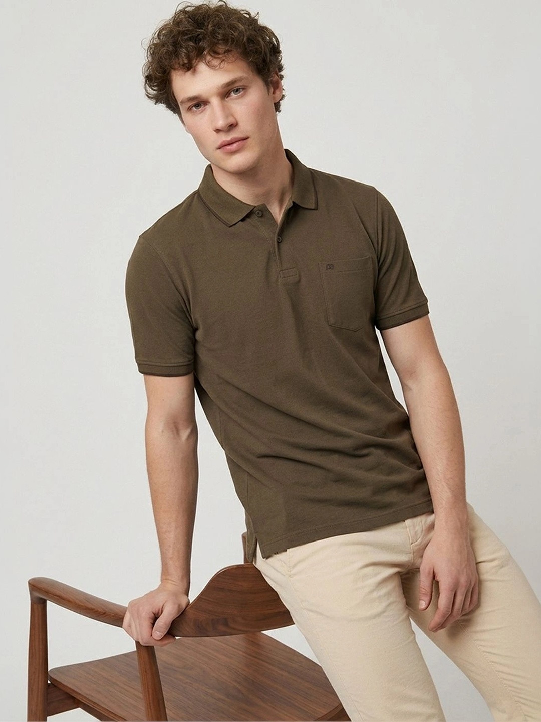 Peter England Polo Collar T-Shirt