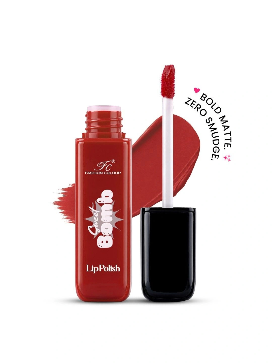 Fashion Colour Sweet Bomb Hydrating Liquid Lipstick - 4 ml - Cherry Glaze - 19