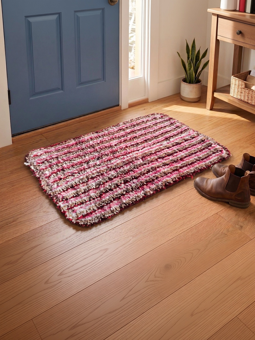 AaHo Decor Red High Absorbent Doormat