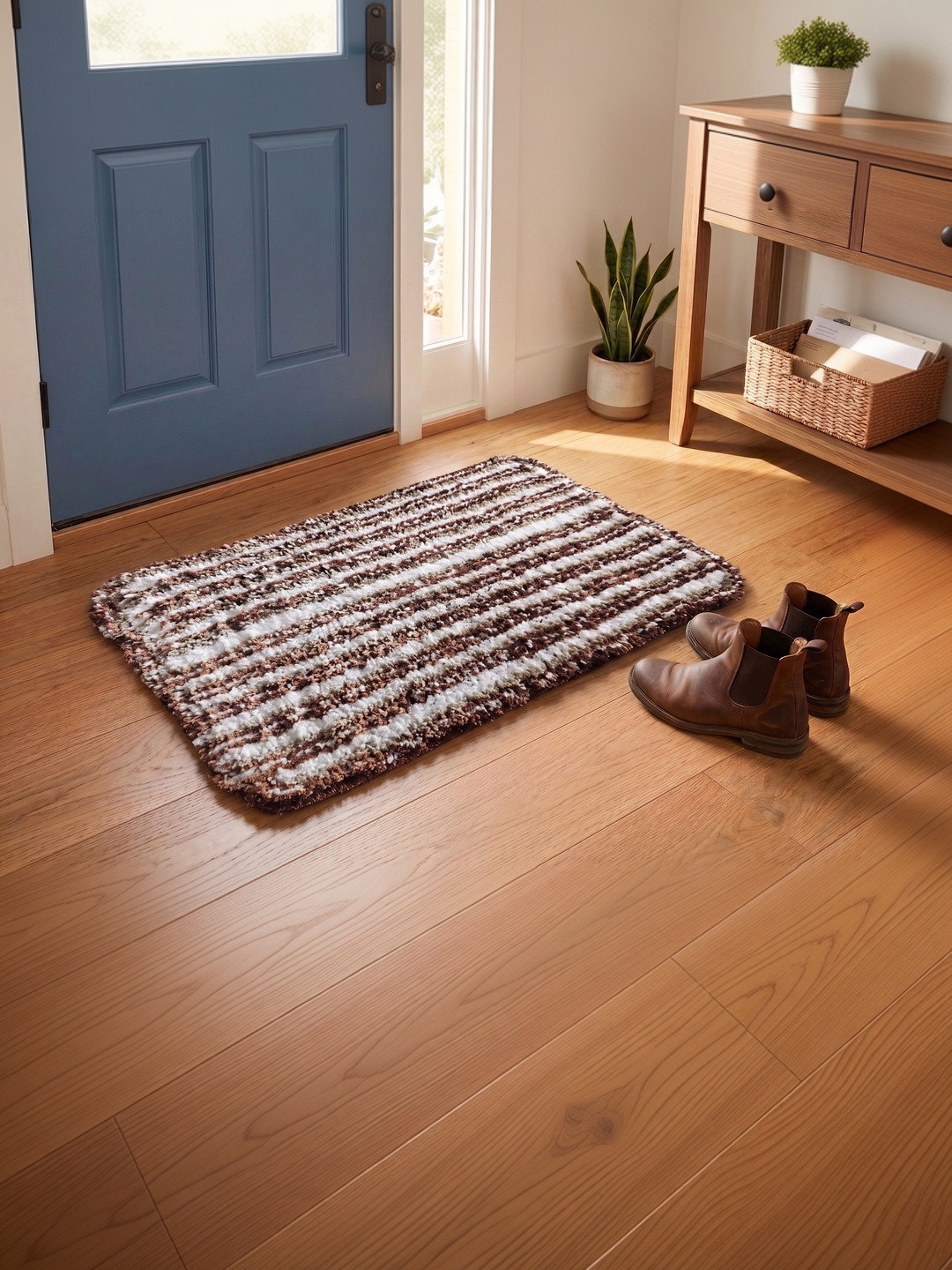 AaHo Decor Blue High Absorbent Doormat