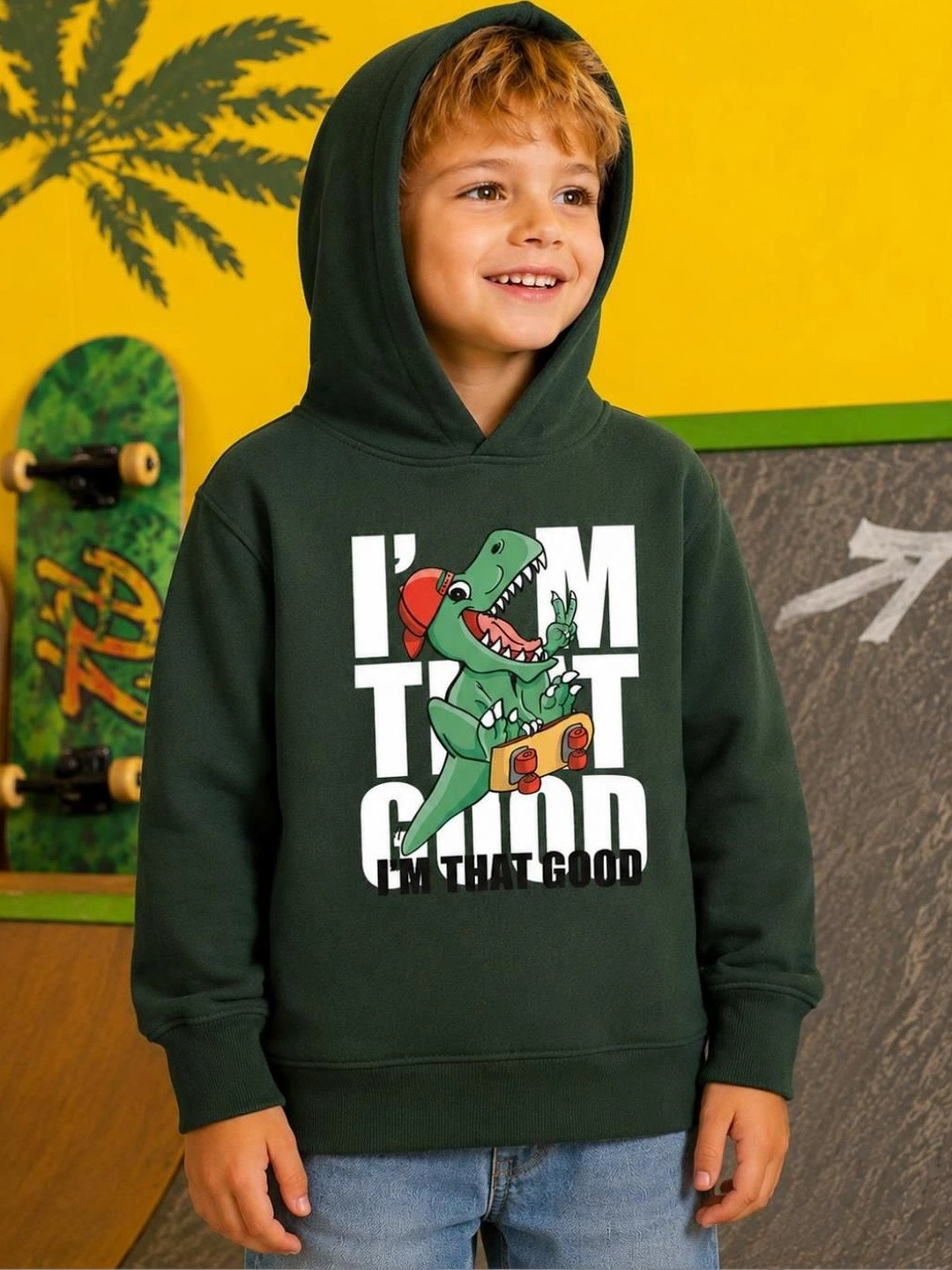 NUSYL Boys Hooded Sweatshirt