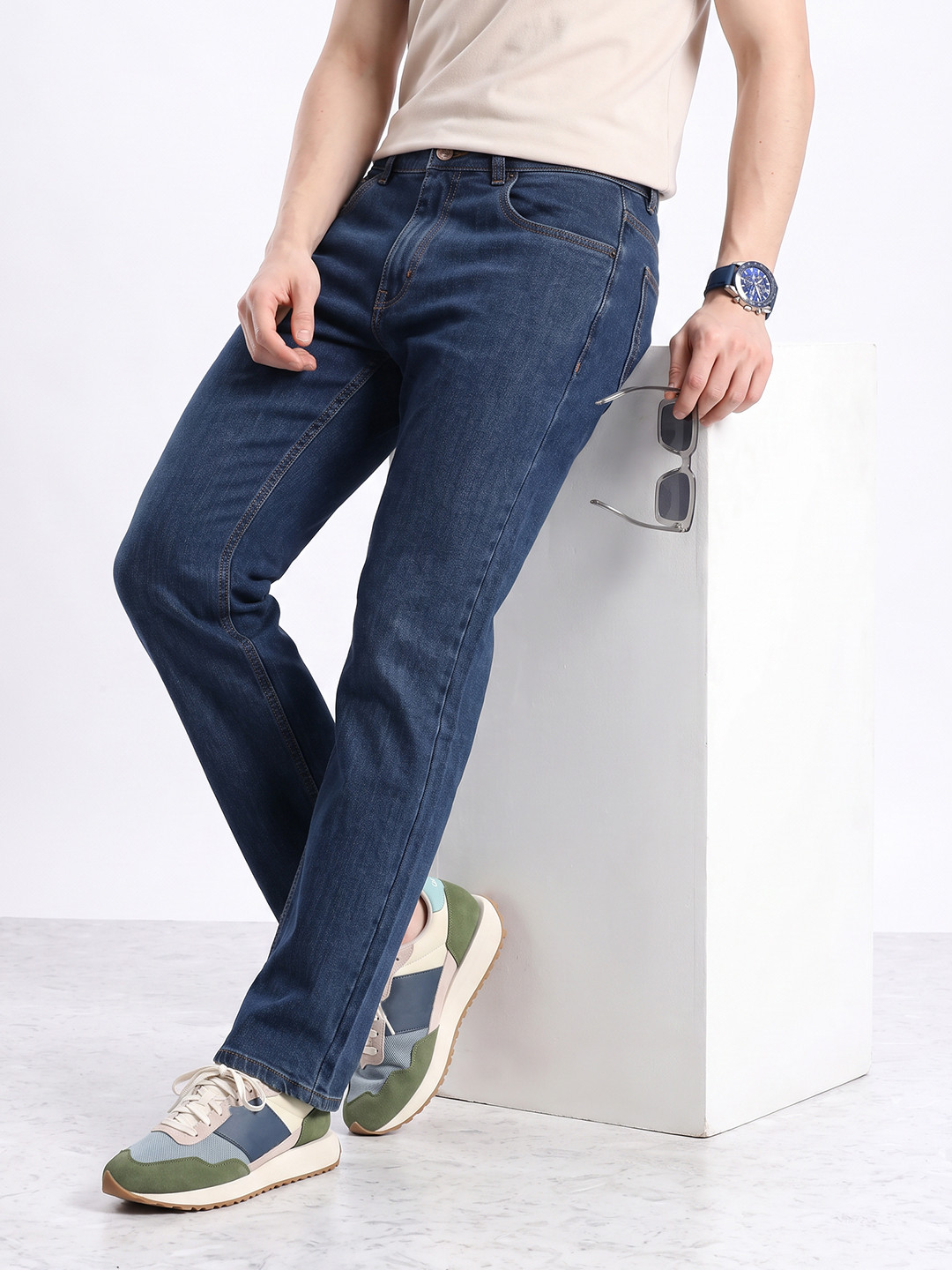 Aeropostale Men Regular Fit Stretchable Jeans