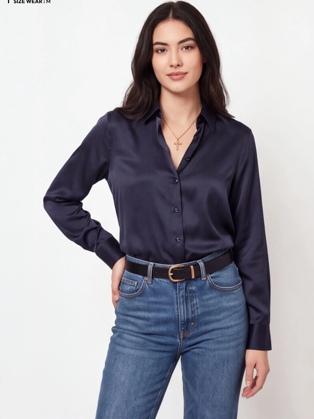 MOKARI Women Classic Slim Fit Casual Shirt