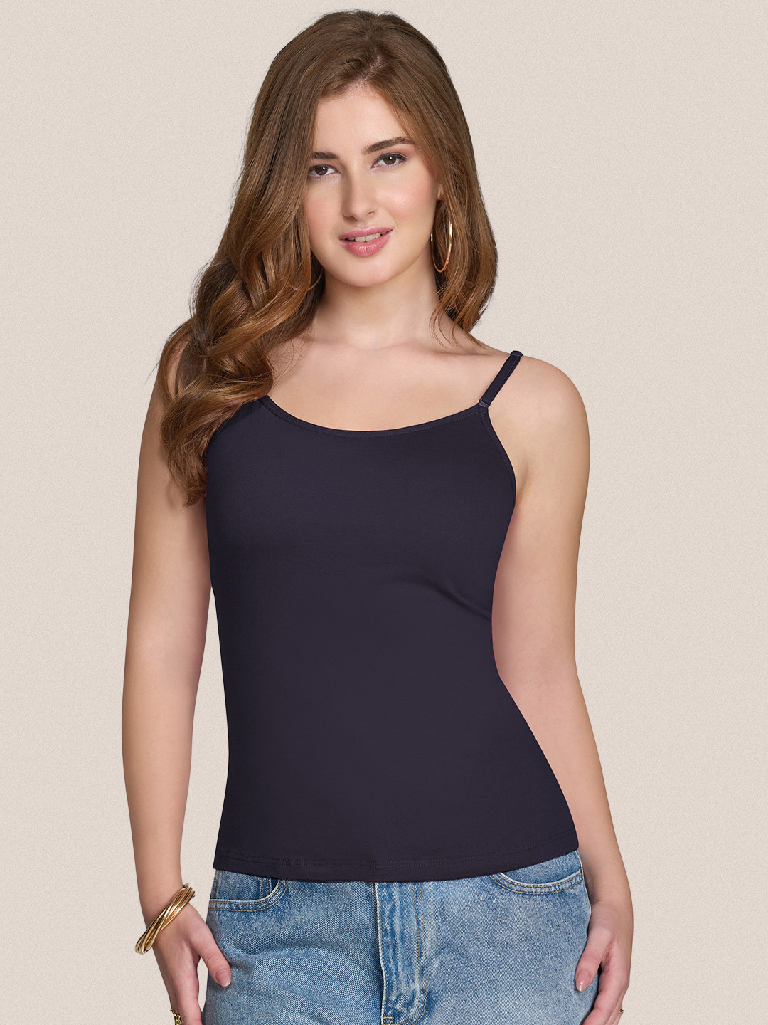 POOJA RAGENEE Cotton Non Padded Camisoles