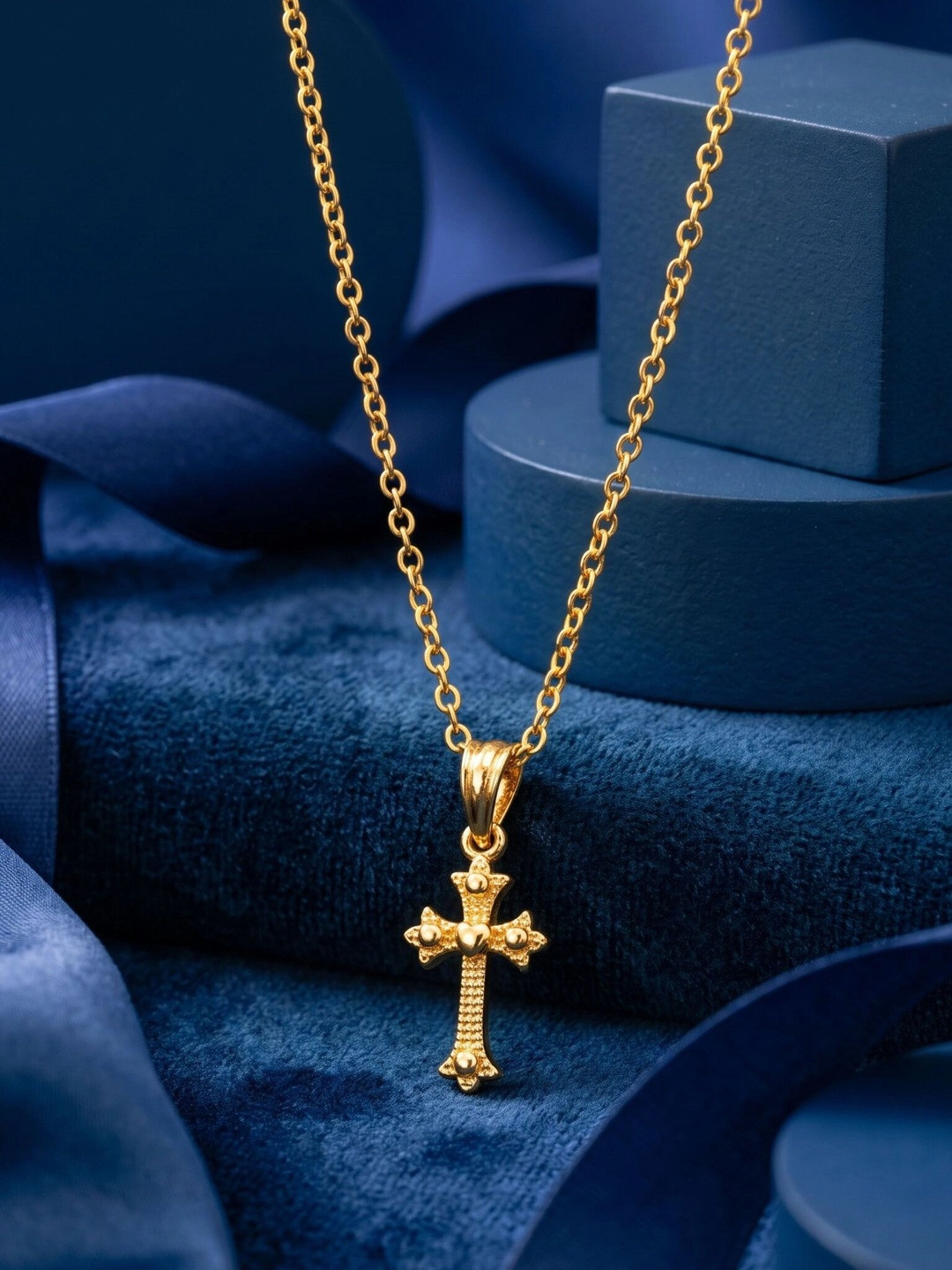 Sangria Brass Gold-Plated Necklace