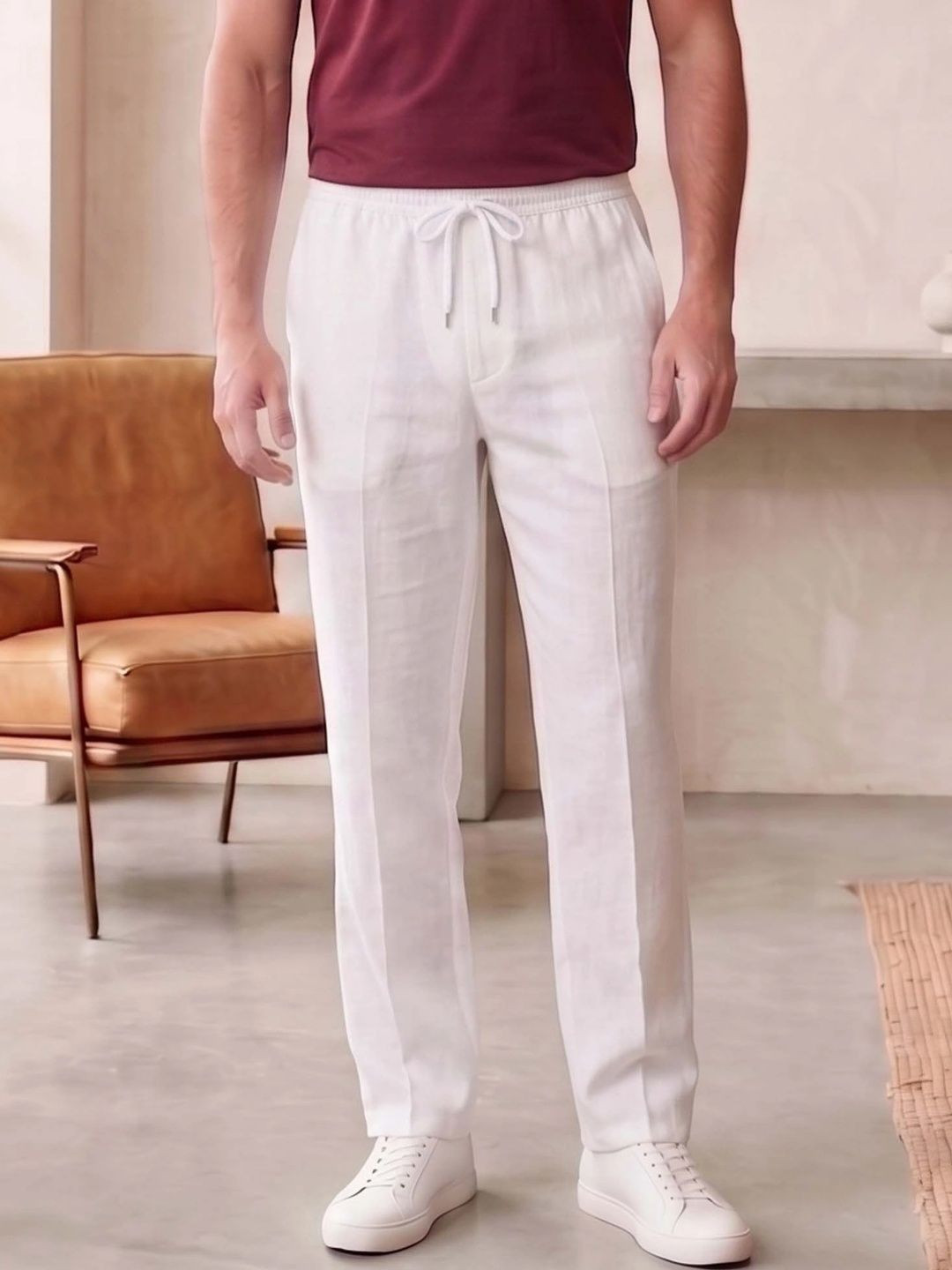 PANTOM Men Relaxed Fit Antimicrobial Track Pants