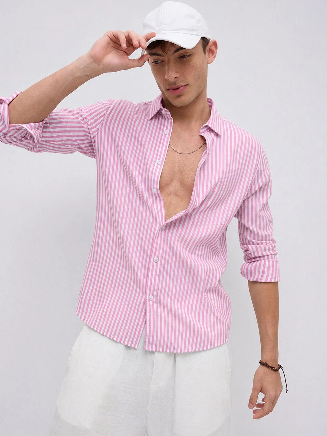 Vestirio Men Relaxed Striped Casual Shirt