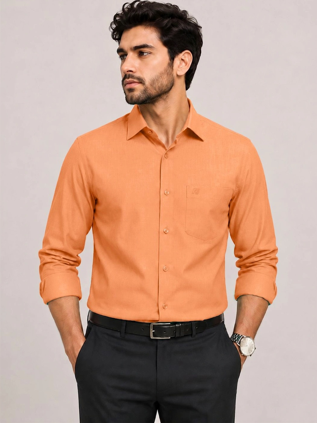 FILO HEVIS Men Filafil Formal Classic Premium Shirt