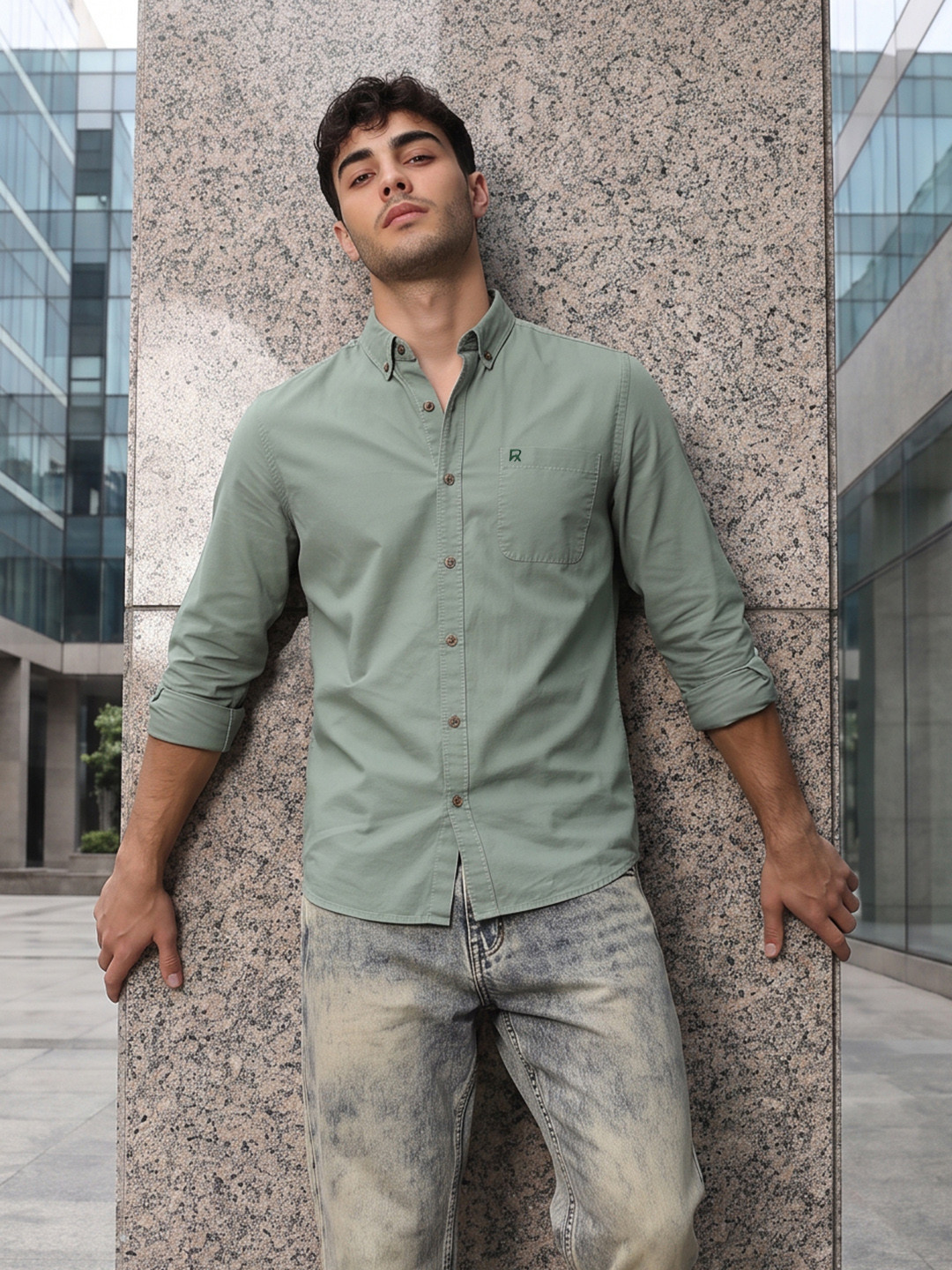 The Roadster Life Co. Pure Cotton Casual Shirt