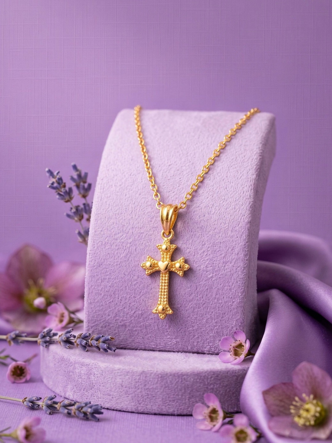 Sangria Brass Gold-Plated Necklace
