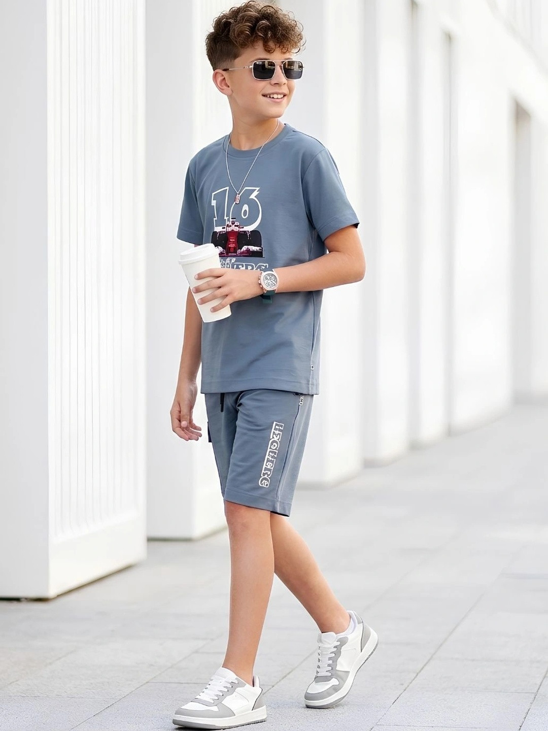 WEET Boys Printed Night suit