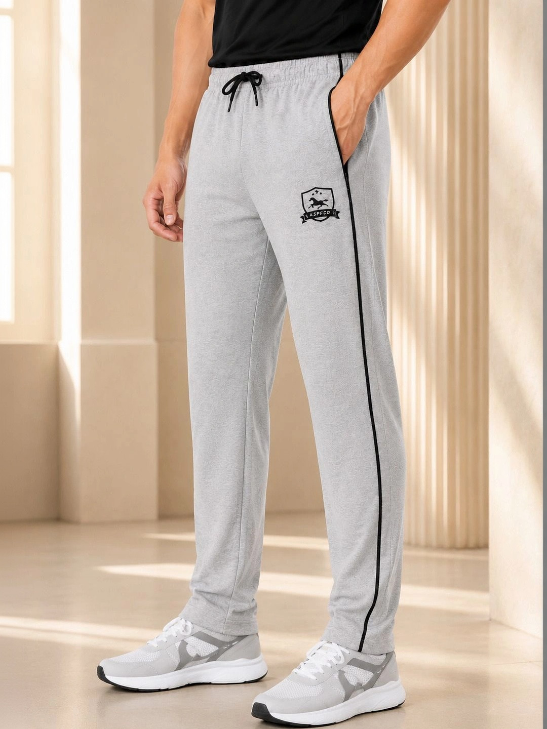 4 SPEED Men Regular Fit Training Track Pants