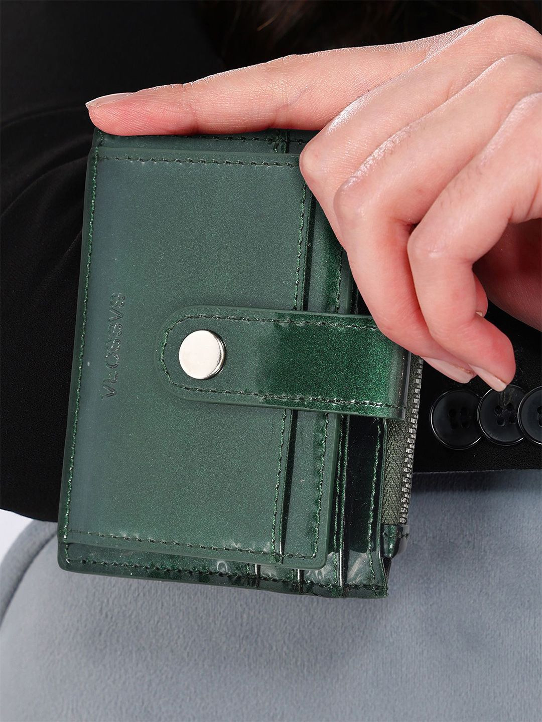 Sassora Unisex Leather Card Holder