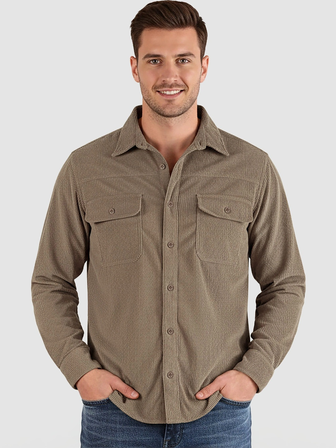 Beyoung Men Classic Casual Shackets