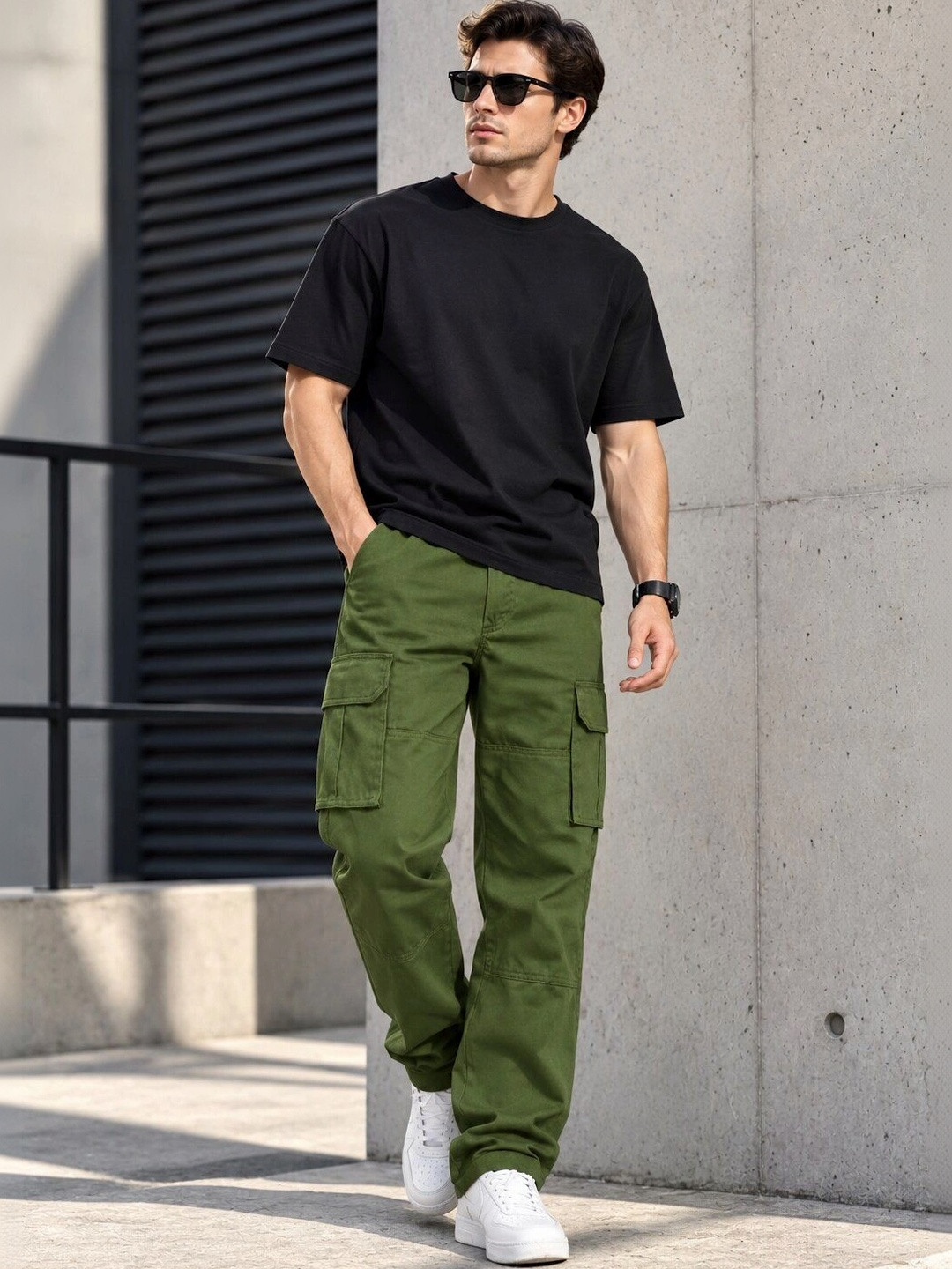 CUTOFF Men Cargos Trousers