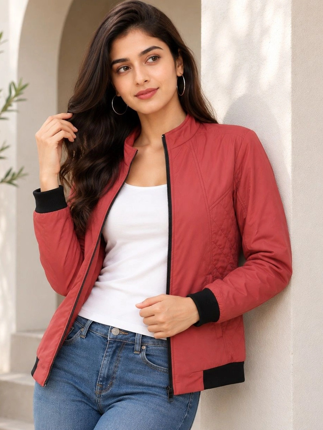 DressBerry Girls Lightweight Bomber Jacket