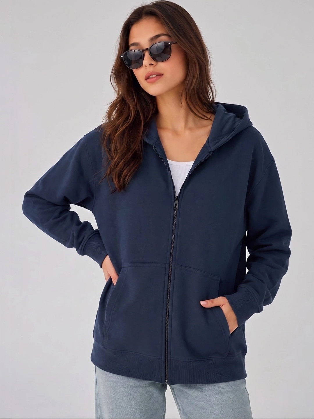 Moda Rapido Women Hooded Sweatshirt