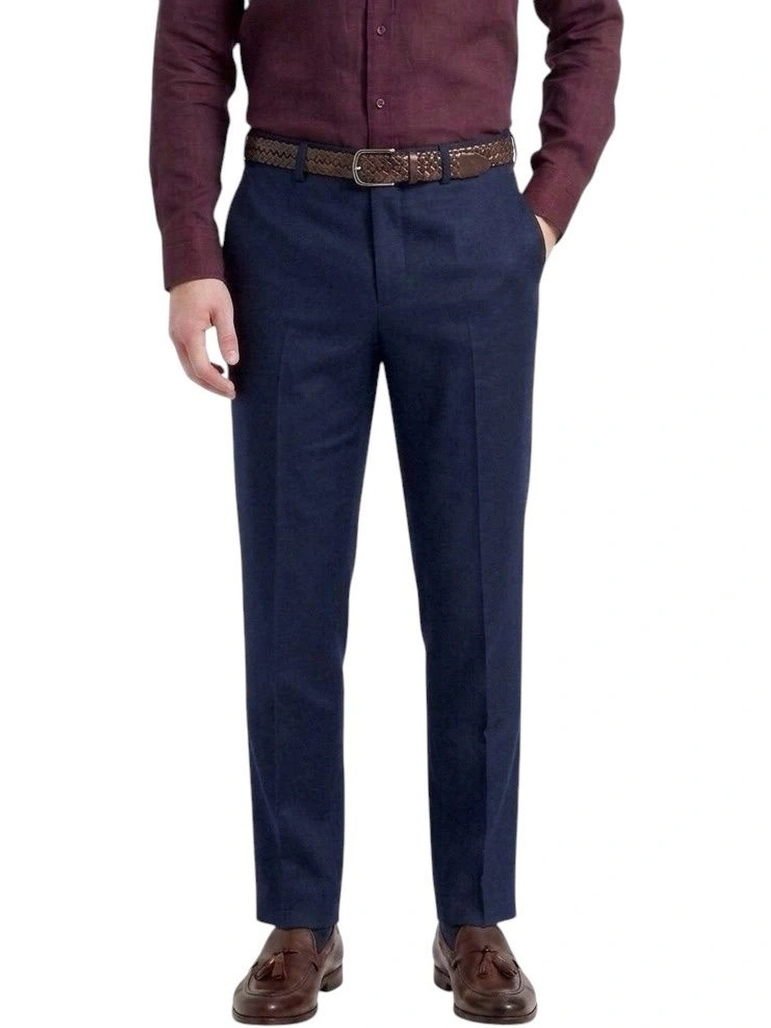 MILLIONCOLORS Men Slim Fit Trousers