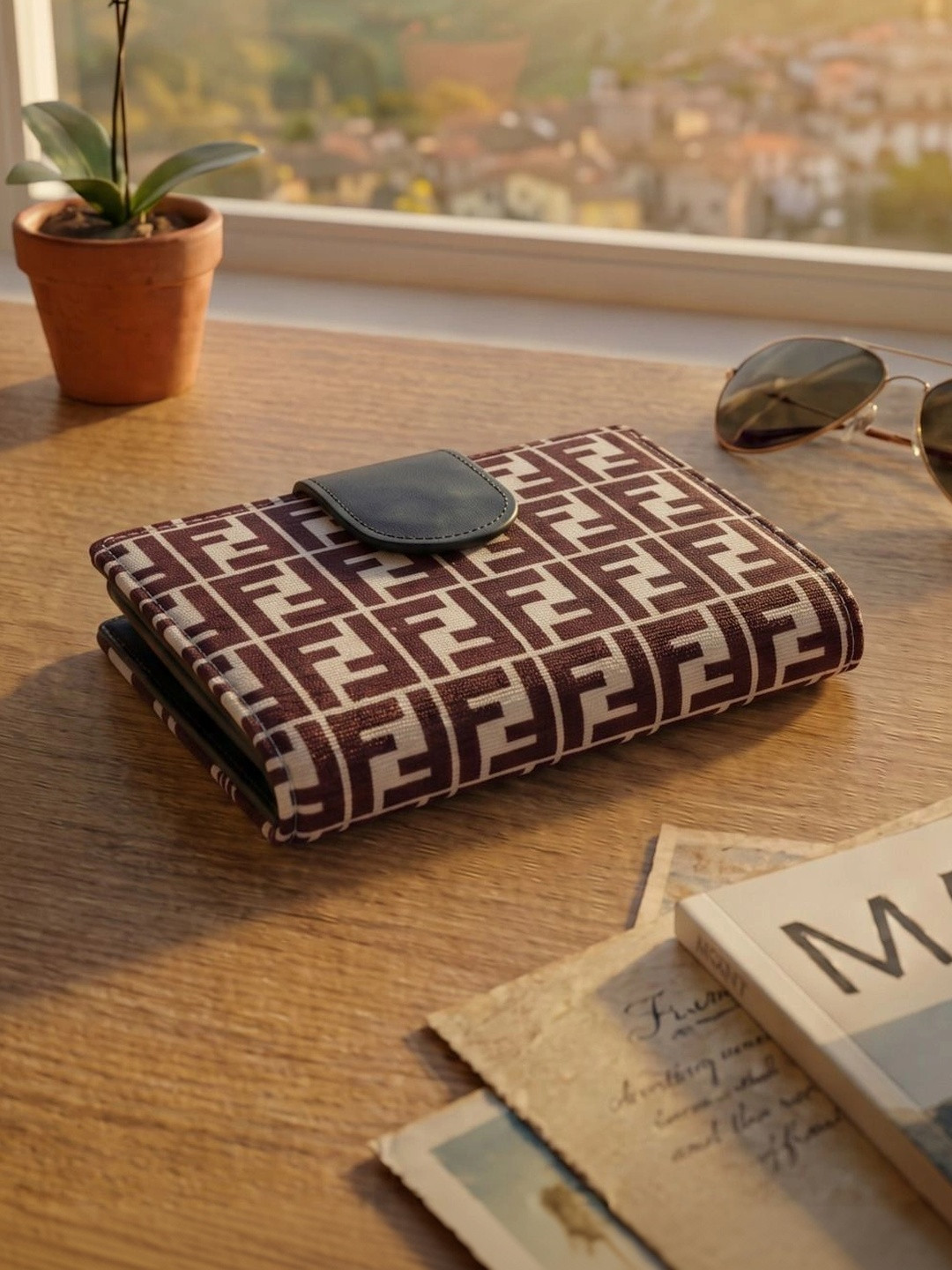 AZZRAA Unisex Printed Passport Holder