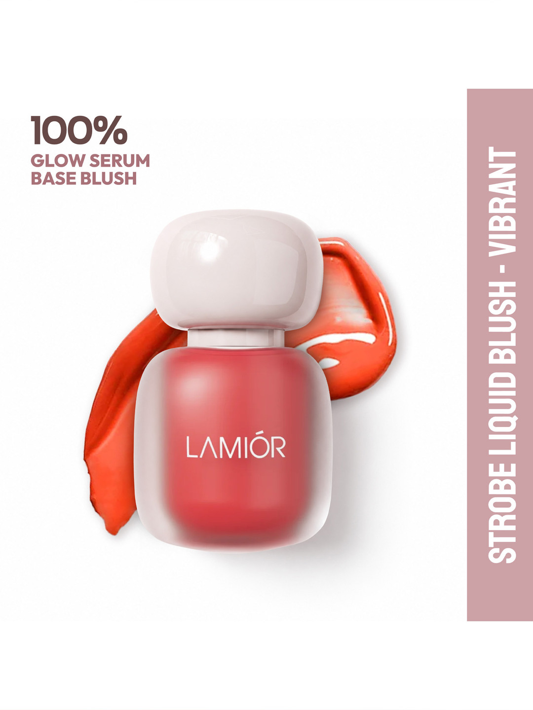 LAMIOR Cheek Dew Strobe Blush - 4.5 ml - Vibrant