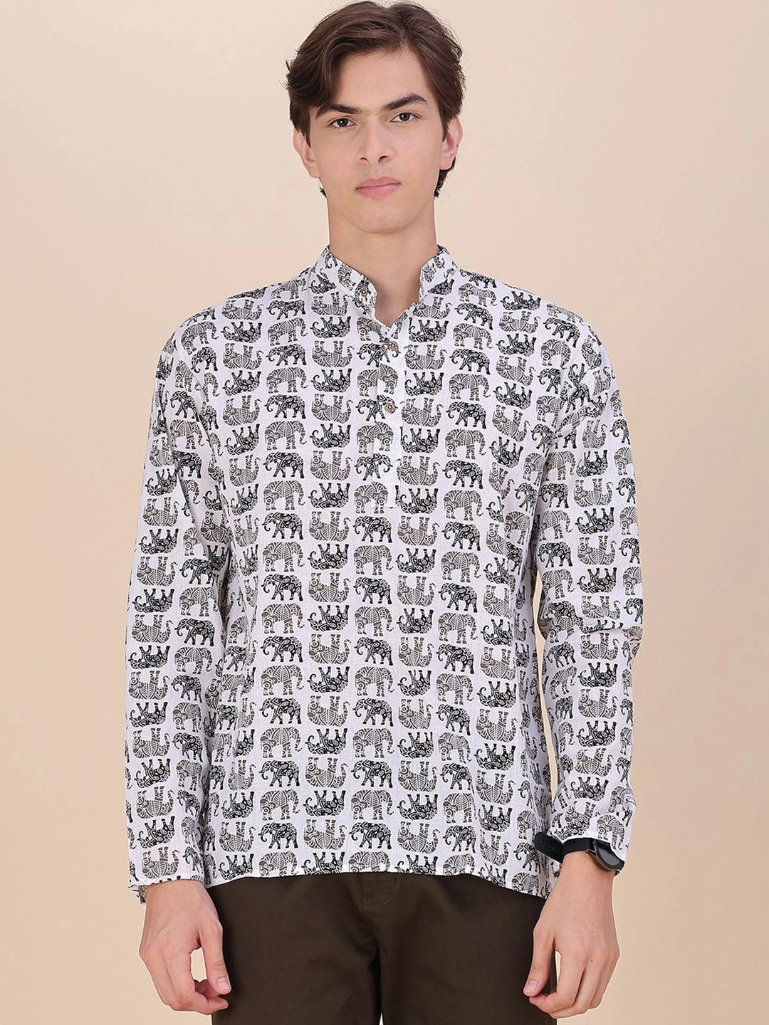 V-Mart Men Printed Kurta
