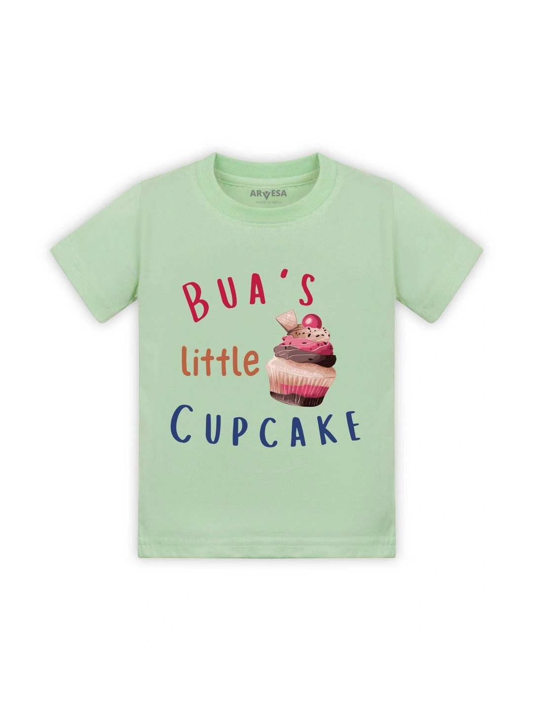 Arvesa Kids Bua Little Cupcake Printed Tshirt
