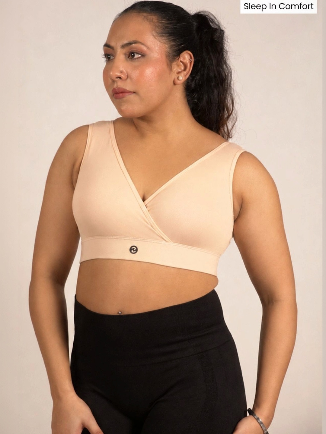 House Of Zelena EasyMove Non-Padded Cotton Yoga Bra