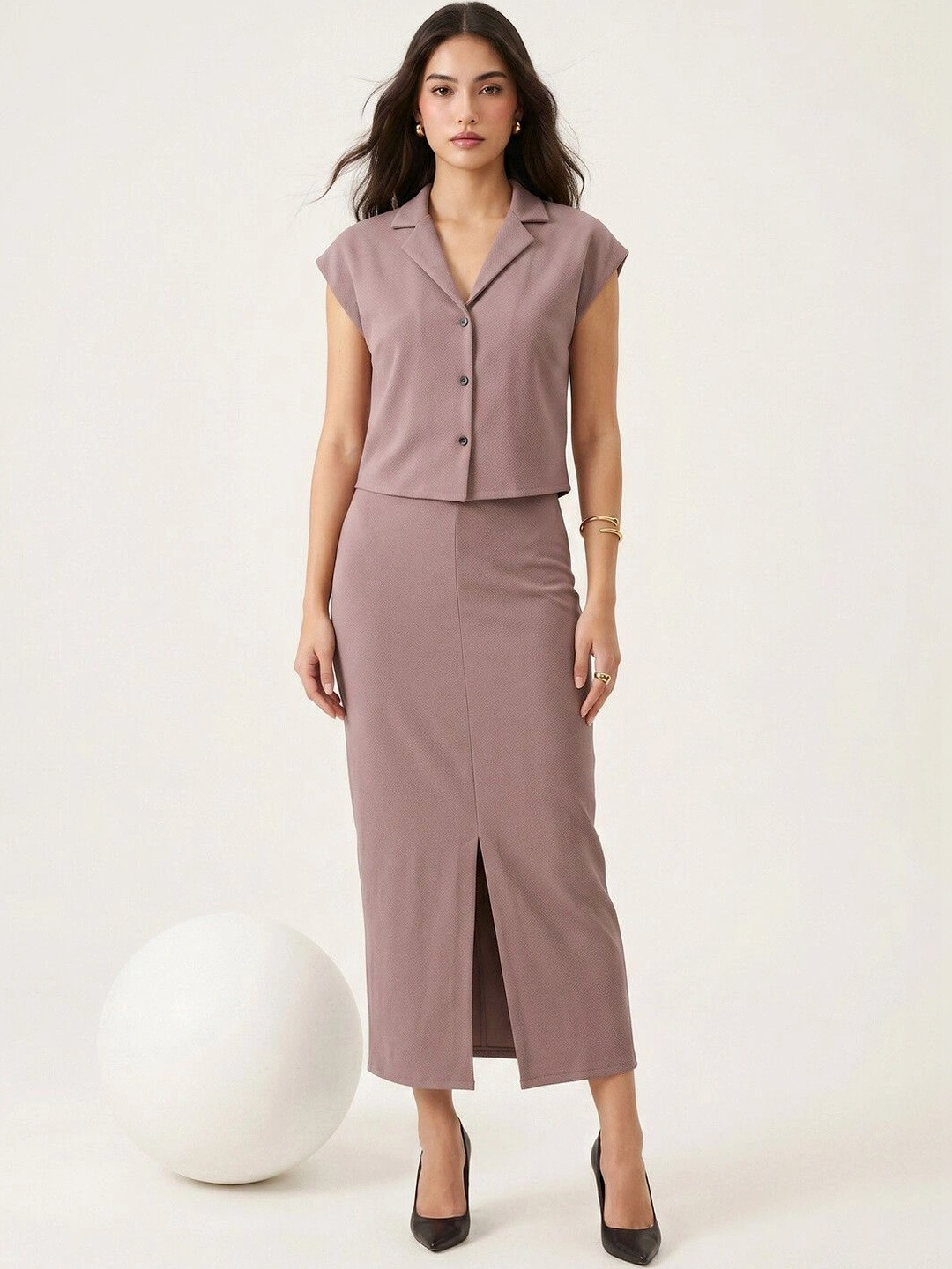 SZN Dyed Waistcoat with Skirt