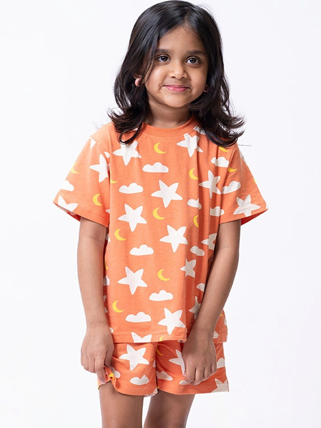 Kauma Girls Bamboo Short Sleeves Nightdress