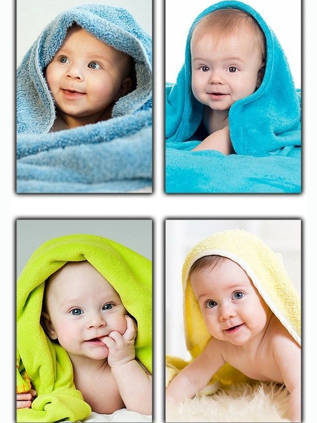 PnF Multicoloured Synthetic Wood Wall Photographs