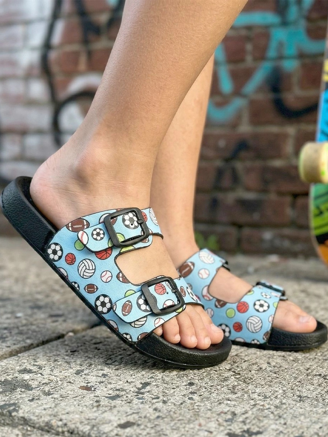 Hopits Boys PU Comfort Sandals