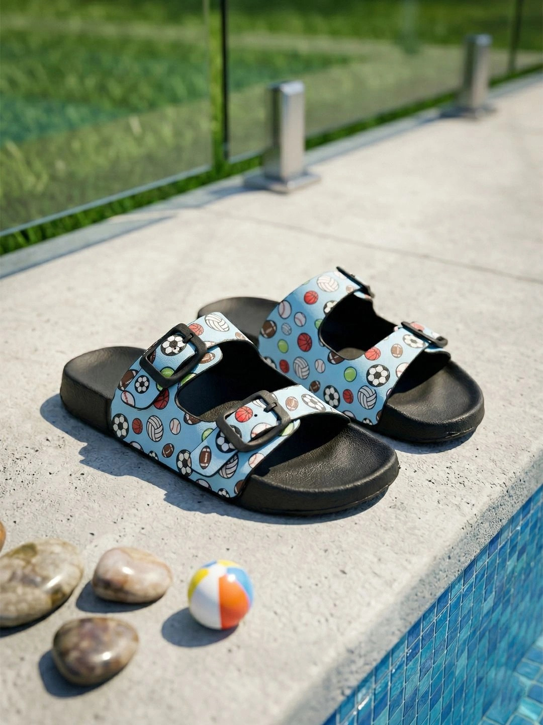 Hopits Boys PU Comfort Sandals