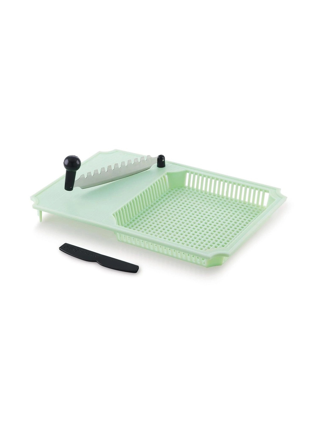 ANJALI Green Fantastique Commander Vegetable & Fruit Cutter With Board