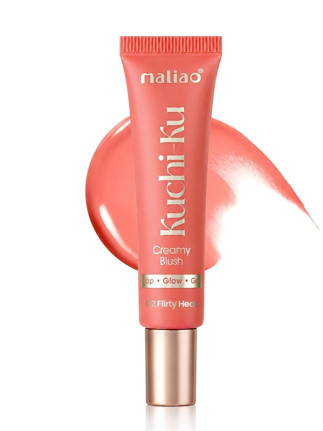 Maliao Kuchi-Ku Creamy Blush -15 ml-Flirty Heat 02