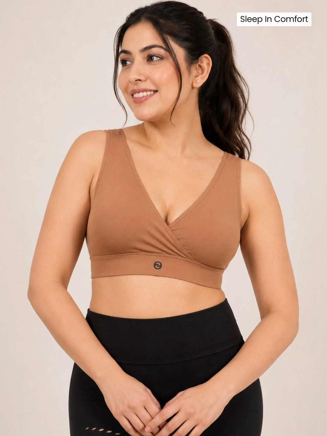 House Of Zelena EasyMove Non-Padded Cotton Yoga Bra