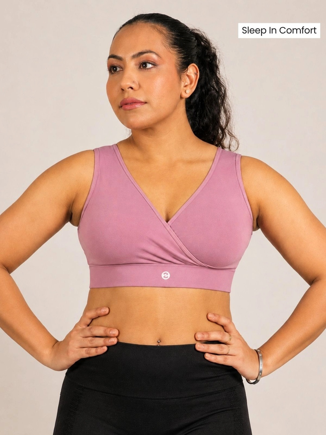 House Of Zelena EasyMove Non-Padded Cotton Yoga Bra