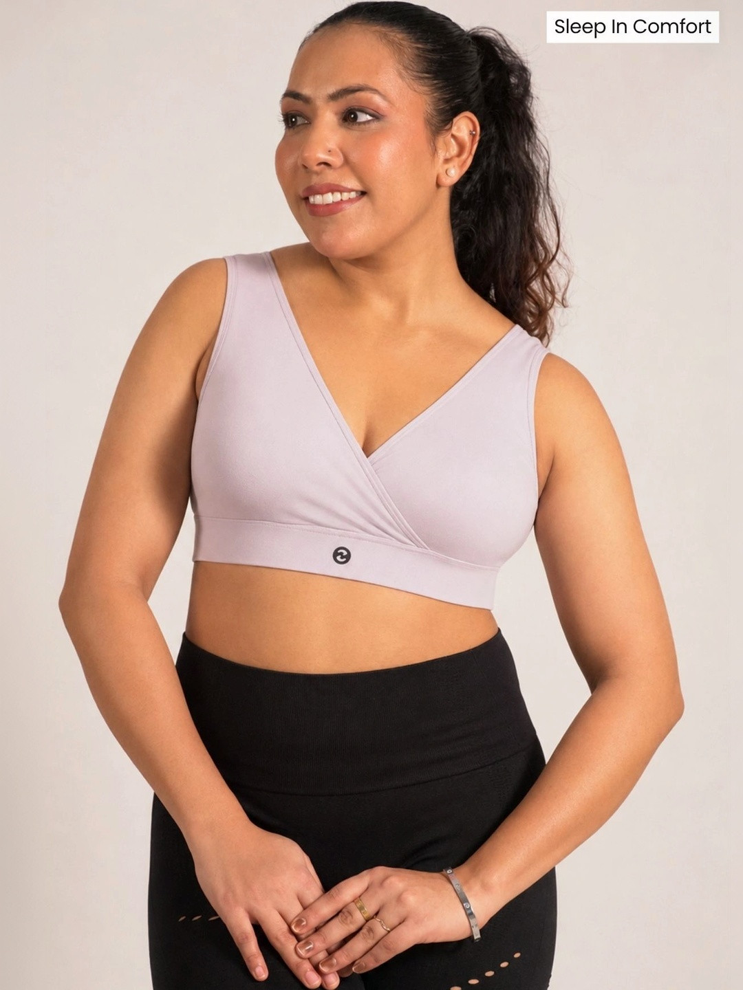House Of Zelena EasyMove Non-Padded Cotton Yoga Bra
