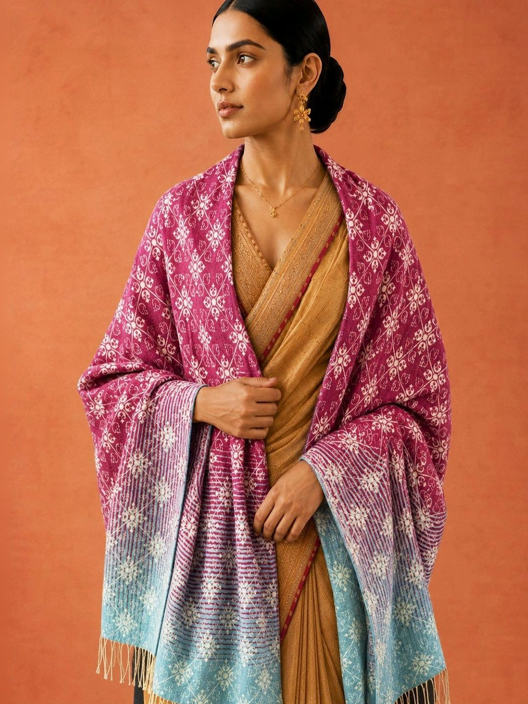 SAHASIKA Women Woven Design Stole