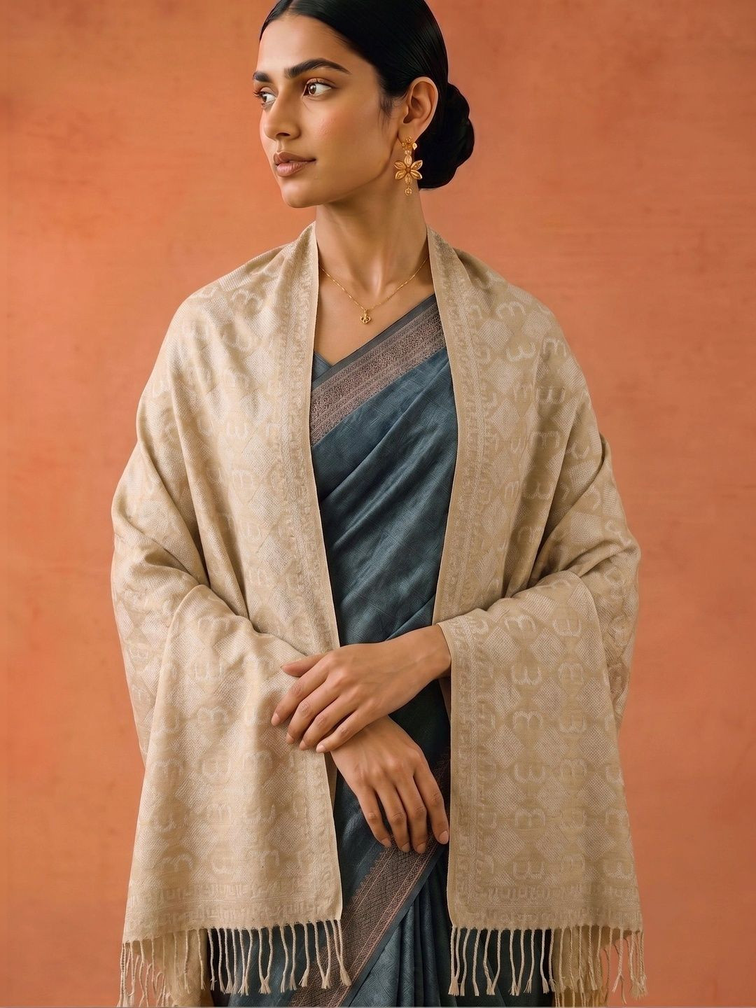 SAHASIKA Women Woven Design Stole