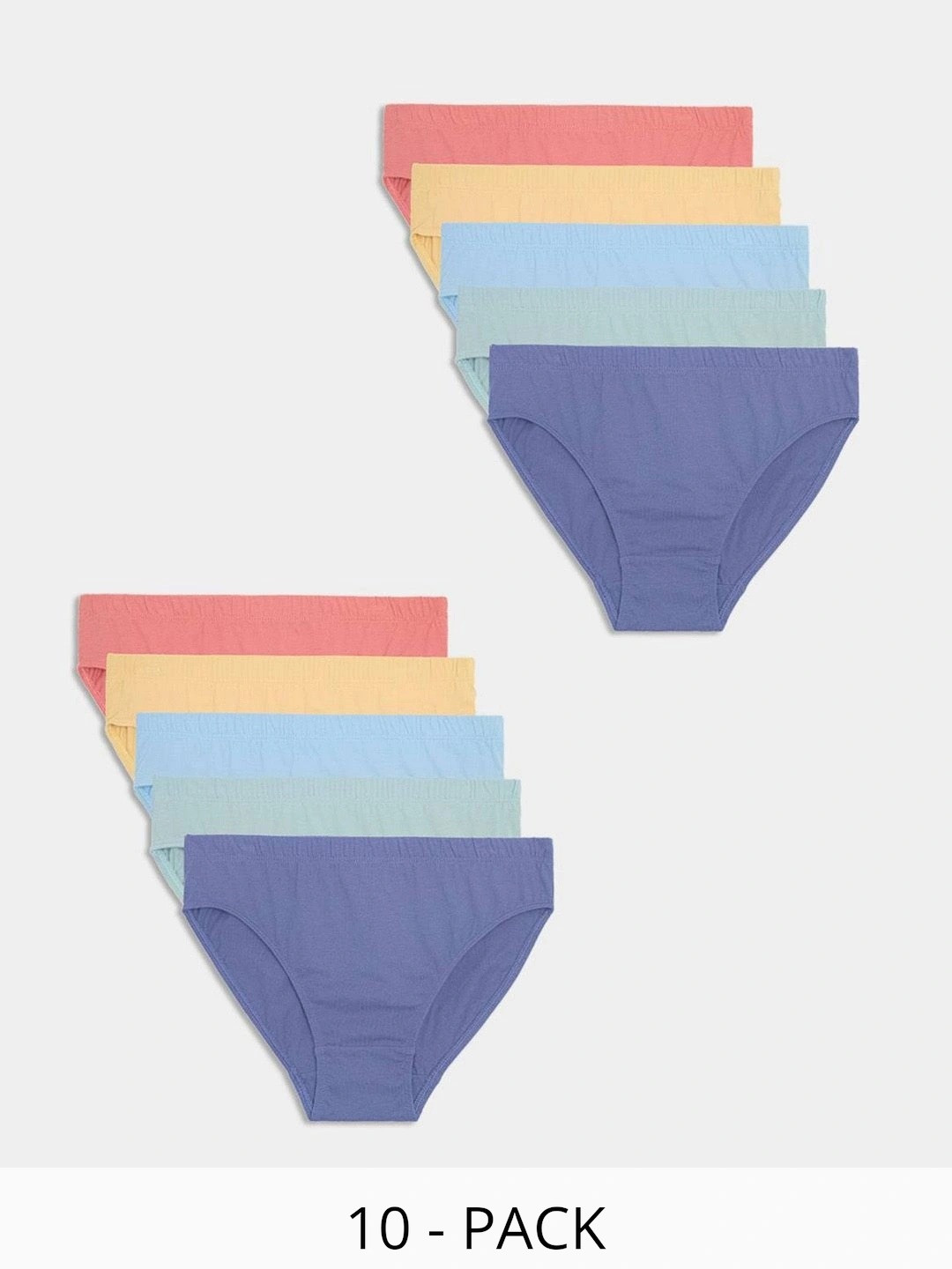 Marks & Spencer Boys Pack of 10 Cotton Basic Briefs