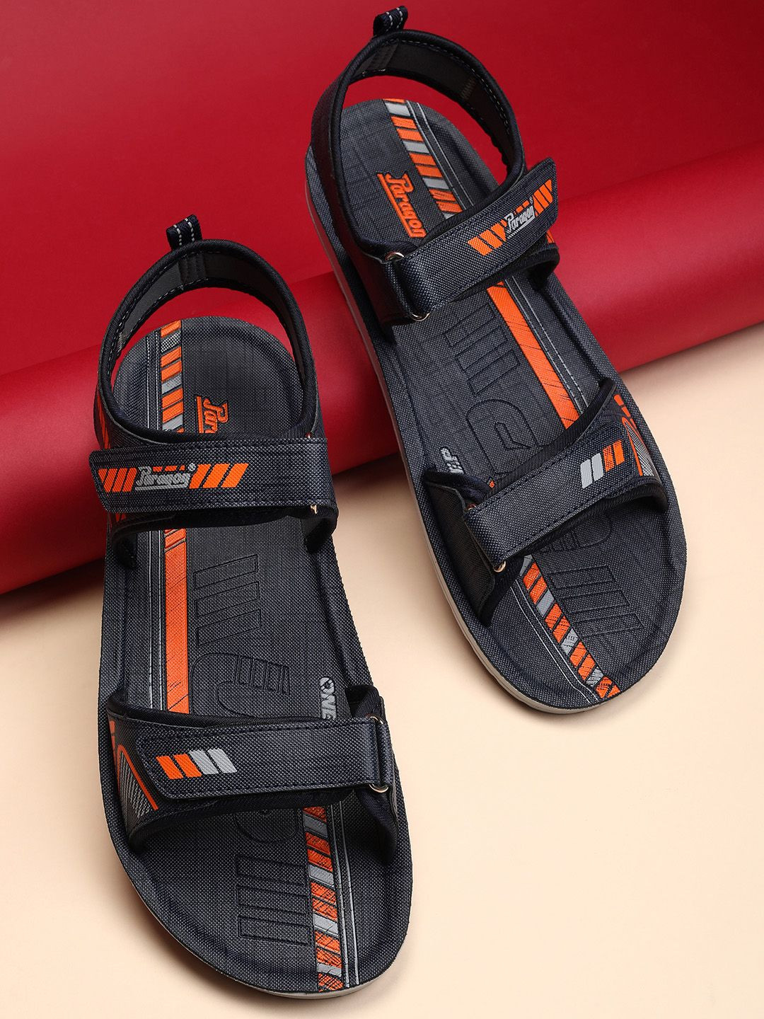 Paragon Men Printed Comfortable Lightweight Outdoor Sports Sandals