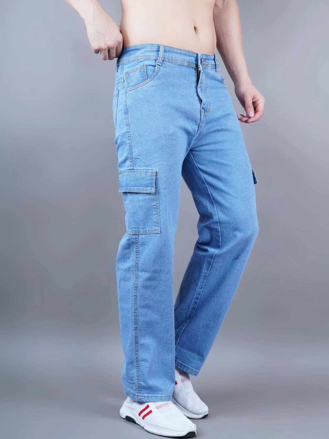 Mevan Relaxed Fit Mid-Rise Jeans