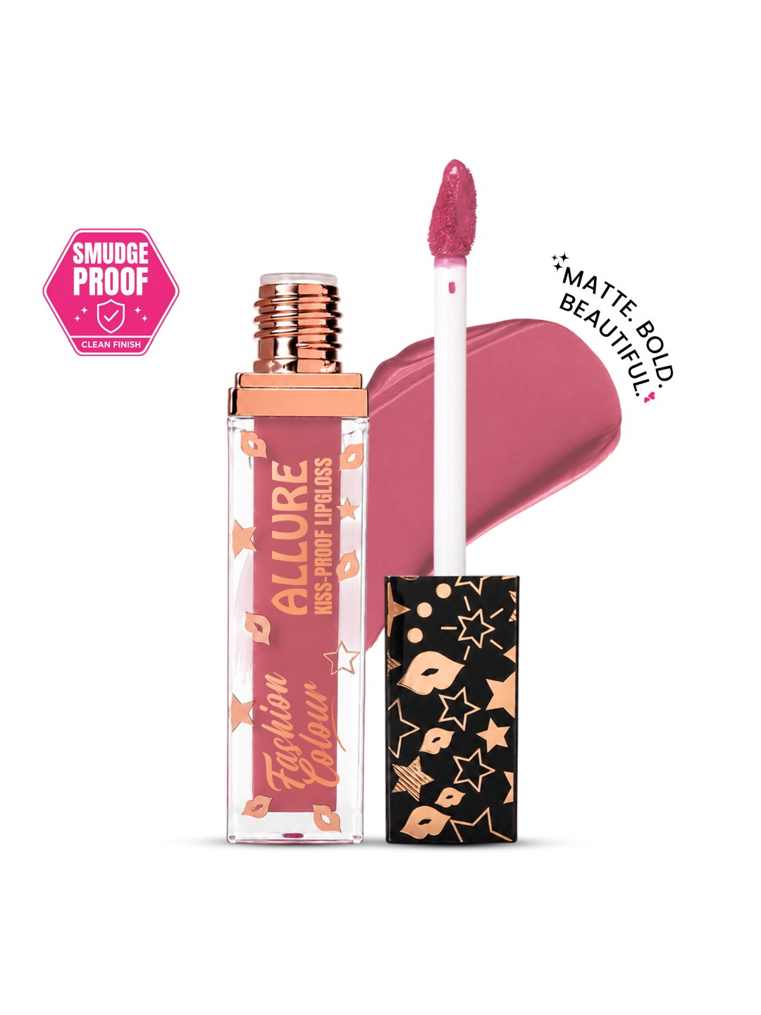 Fashion Colour Allure Kiss Proof Long Lasting Lip Gloss 6ml - Cherry Merry 12