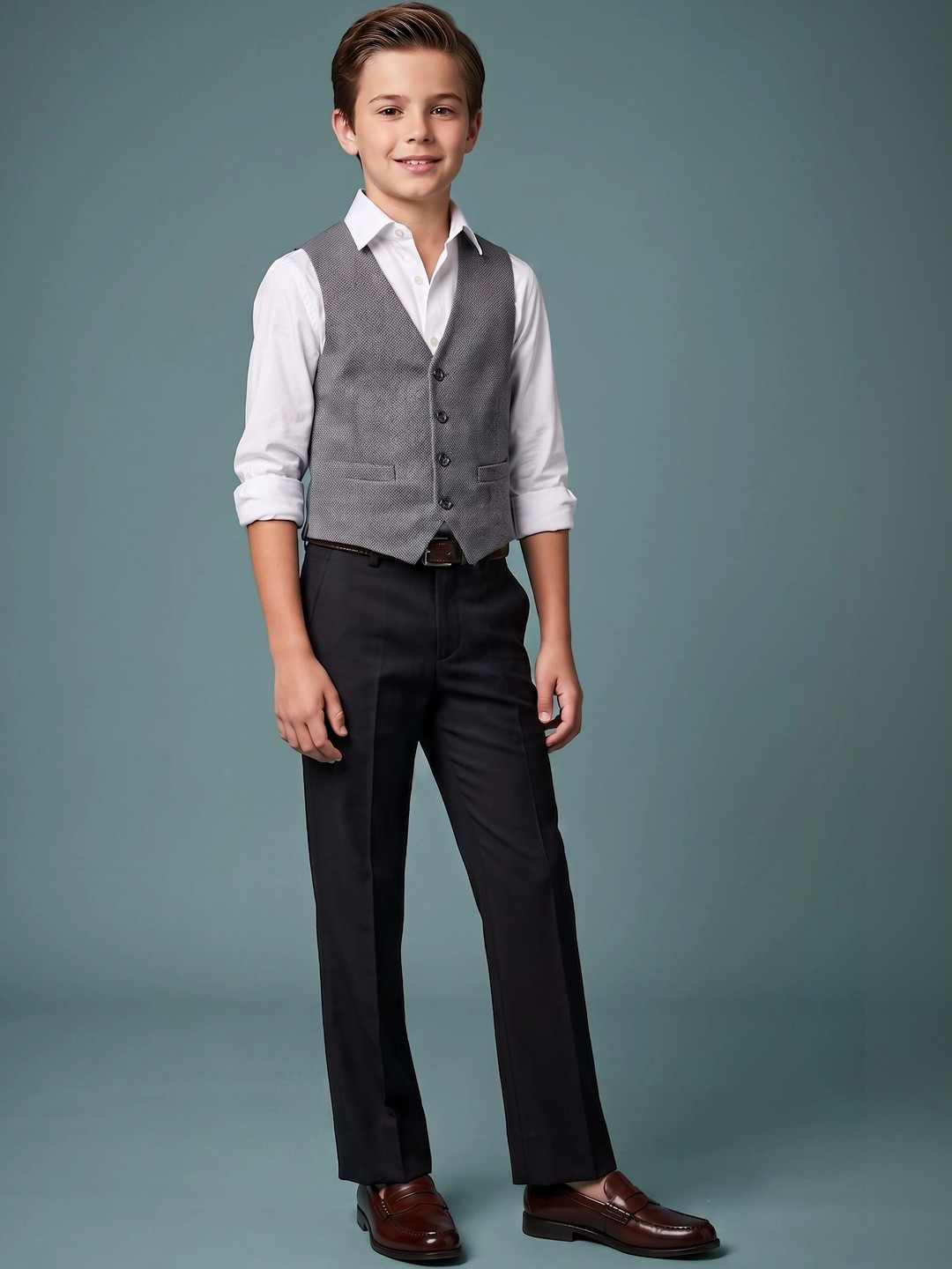 AXNIS Boys Smart Trousers