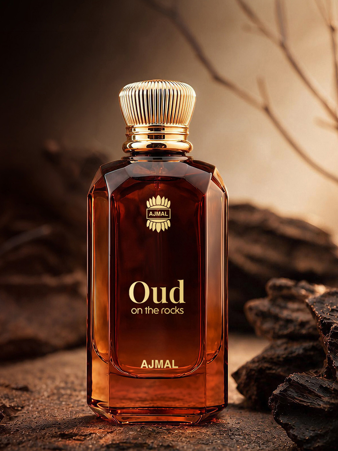 Ajmal Long Lasting Oud On The Rocks Eau De Parfum - 50 ml