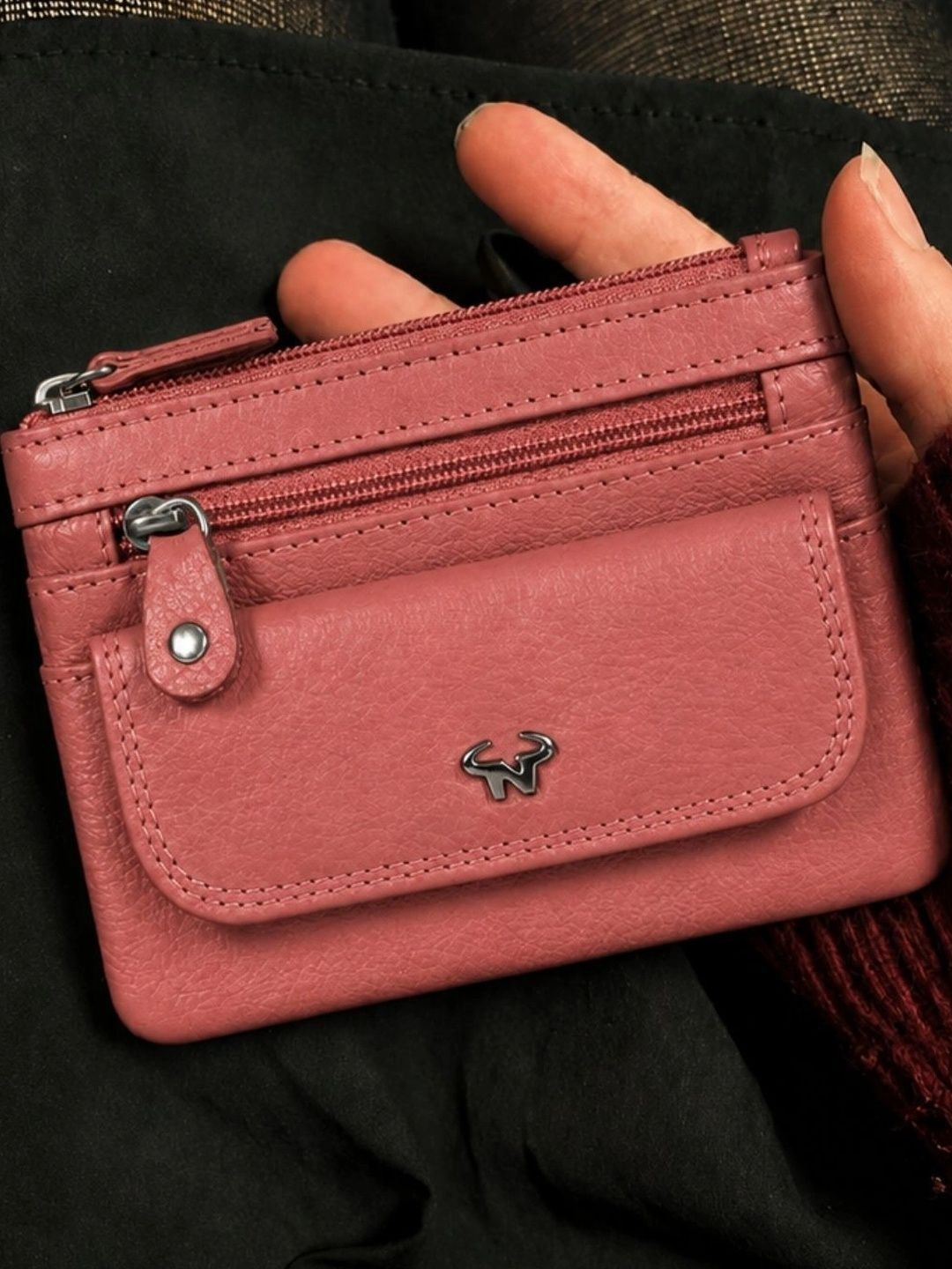 CALFNERO Unisex Solid Envelope Wallet